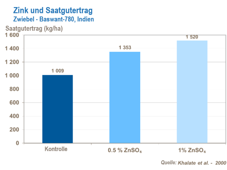 Der Einfluss von Zink auf den Saatgutertrag