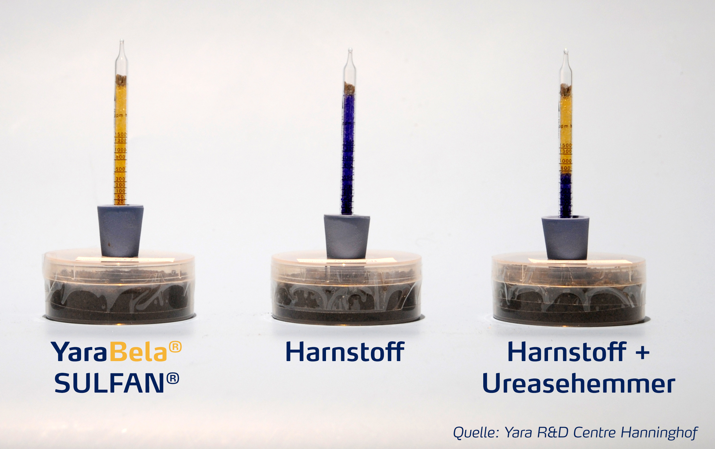 Vergleich Ammoniakverluste verschiedener Stickstoffformen