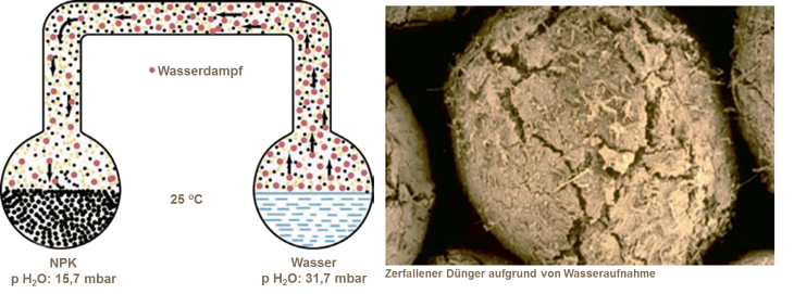 Hygroskopizität von Düngern